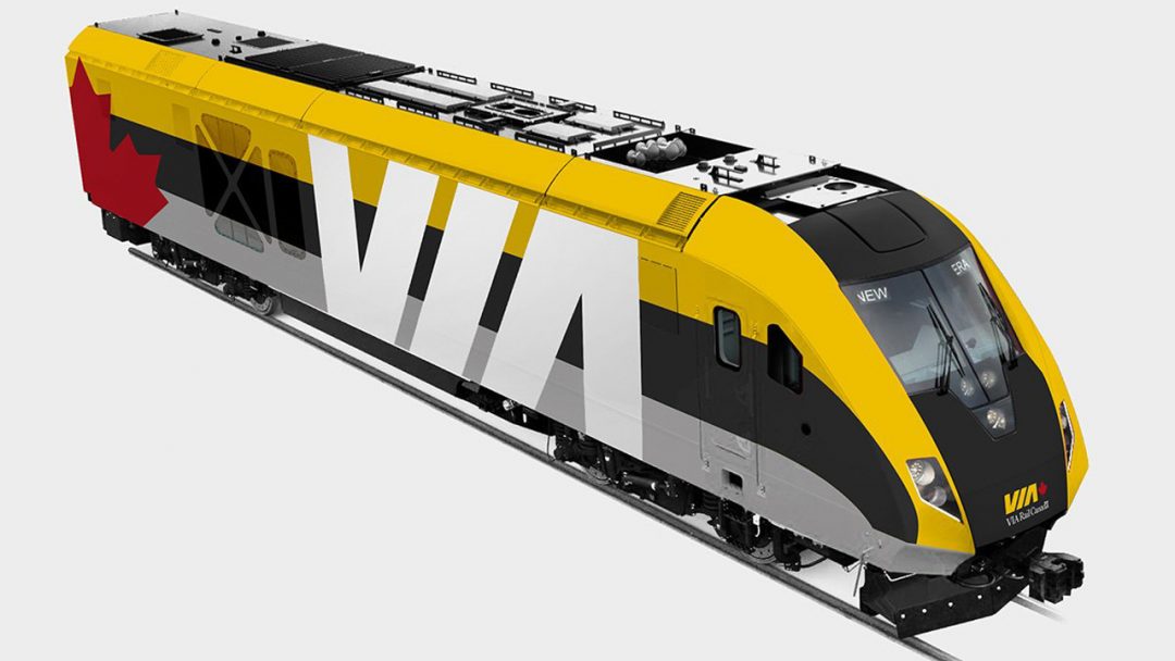 VIA Rail selects New Fleet for Quebec-Windsor Corridor