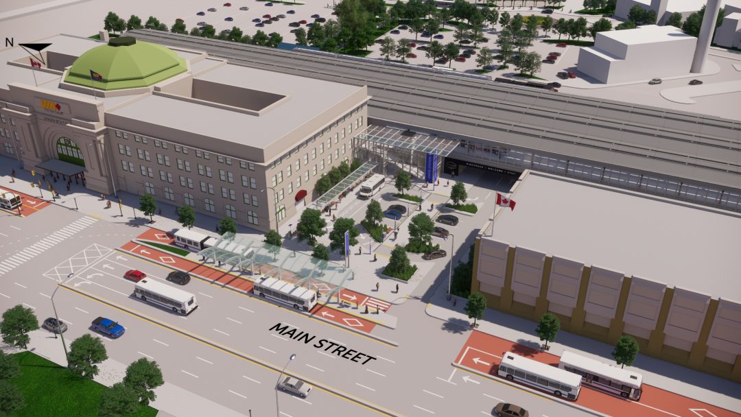 Winnipeg envisions transit hub at Union Station